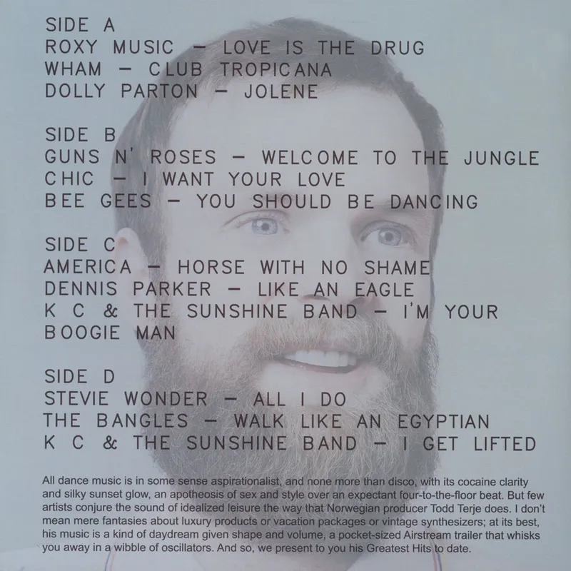 TODD TERJE 『GREATEST EDITS』 Todd Terje – Greatest Hits – 2 x Vinyl (Clear, LP, Album + 3 more