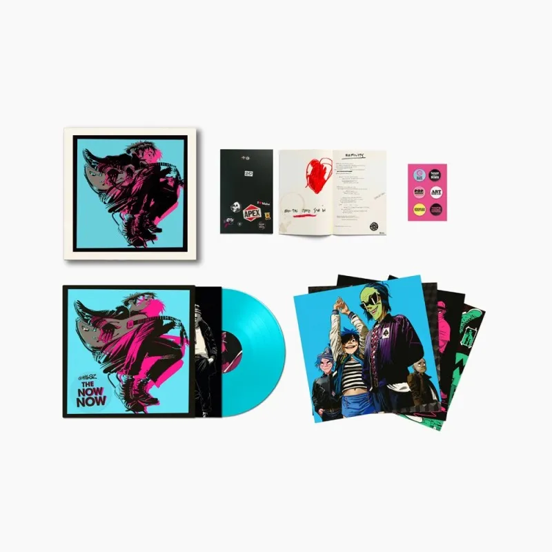 The Now Now (DELUXE BOX SET) box - Gorillaz - AsfaltShop.pl