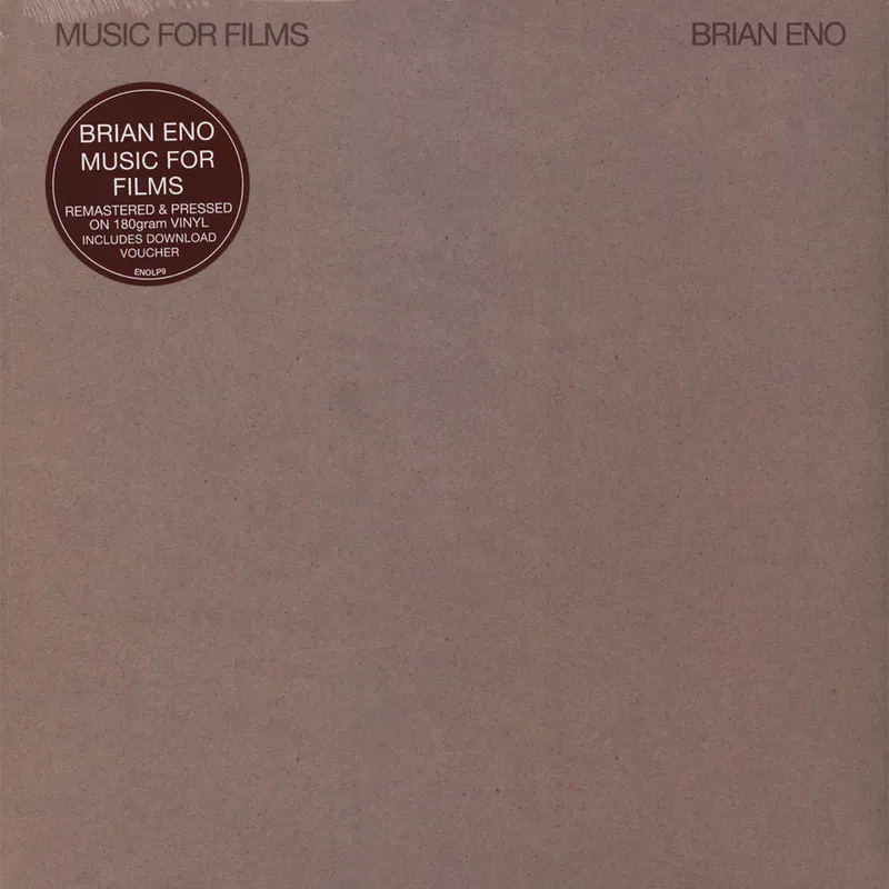 MUSIC FOR FILMS / BRIAN ENO 【LPレコード】 Music For Films LP - Brian Eno - AsfaltShop.pl
