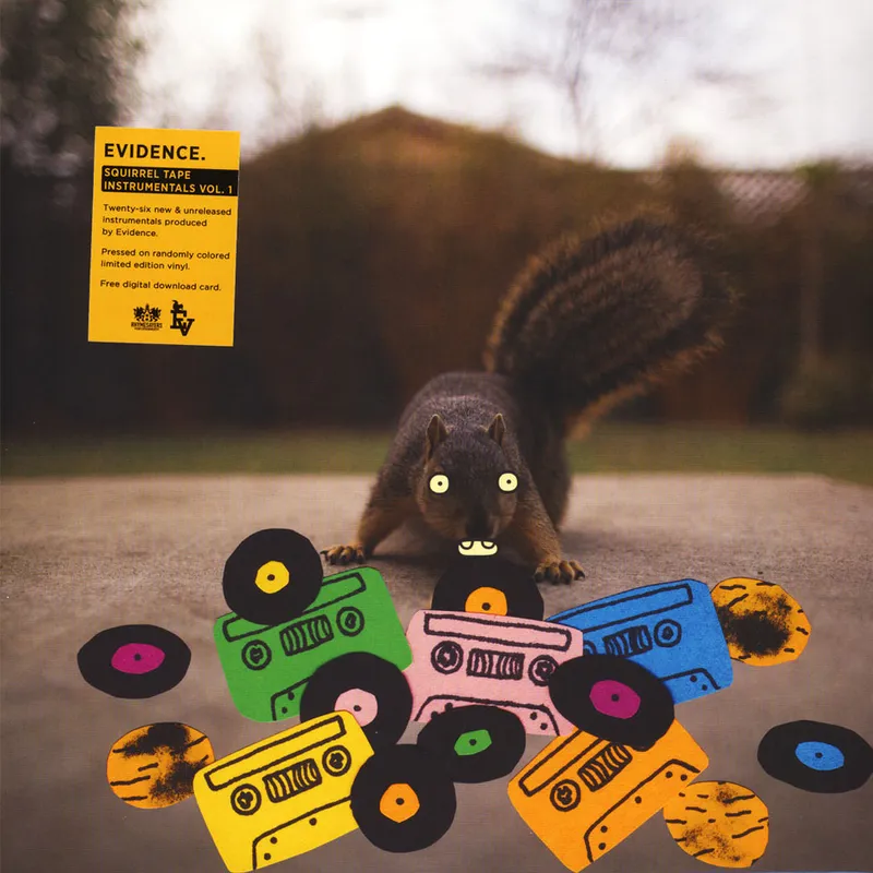 洋楽 Evidence - Yellow Tape Instrumentals LP Squirrel Tape Instrumentals Volume 1 LP - Evidence - AsfaltShop.pl