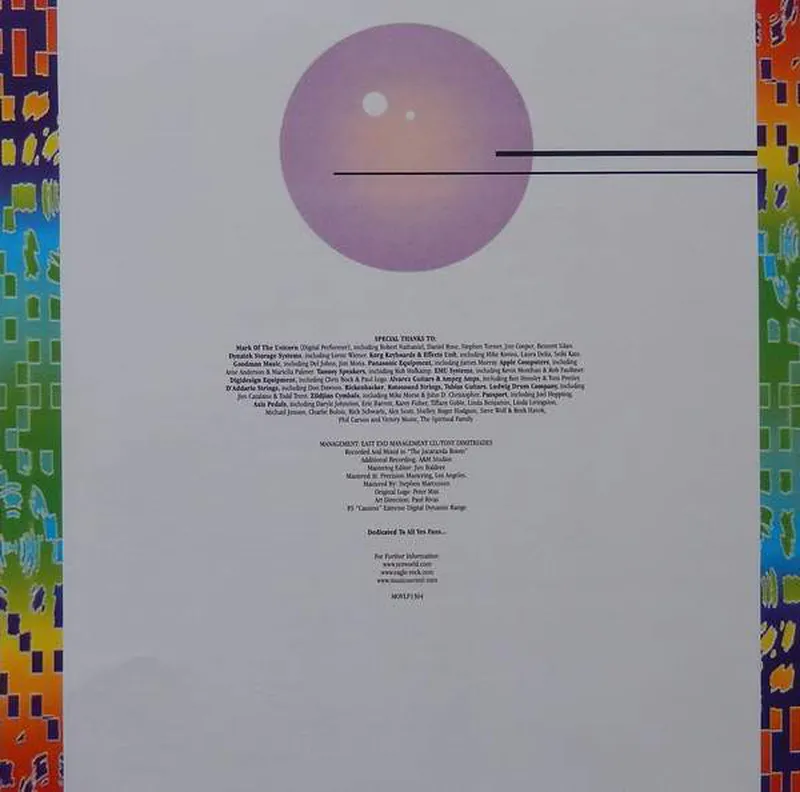 ☆YES / TALK☆◇イエス◇Music On Vinyl◇180g 2LP ☆YES / TALK