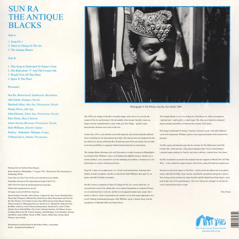 The Antique Blacks LP - Sun Ra - AsfaltShop.pl