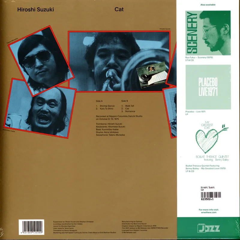 Cat LP - Hiroshi Suzuki - AsfaltShop.pl