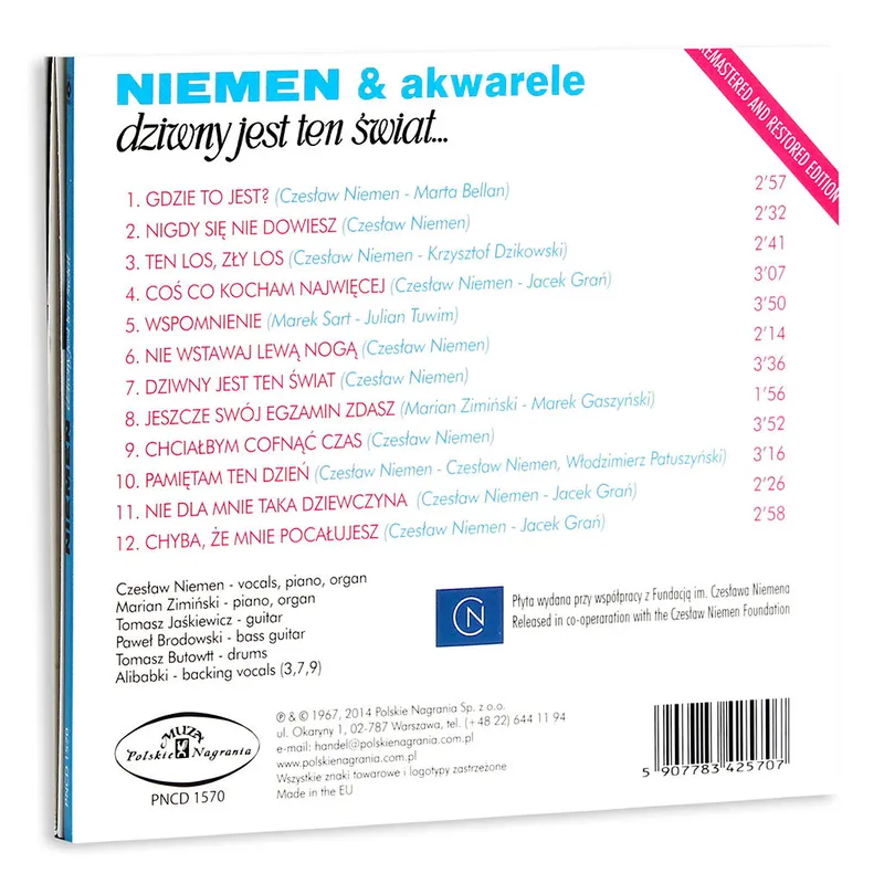 Dziwny jest ten świat CD - Czesław Niemen / Akwarele - AsfaltShop.pl