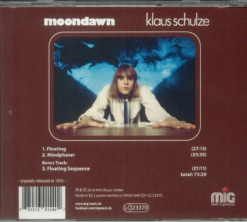 Moondawn (Remastered Reissue) CD - Klaus Schulze - AsfaltShop.pl