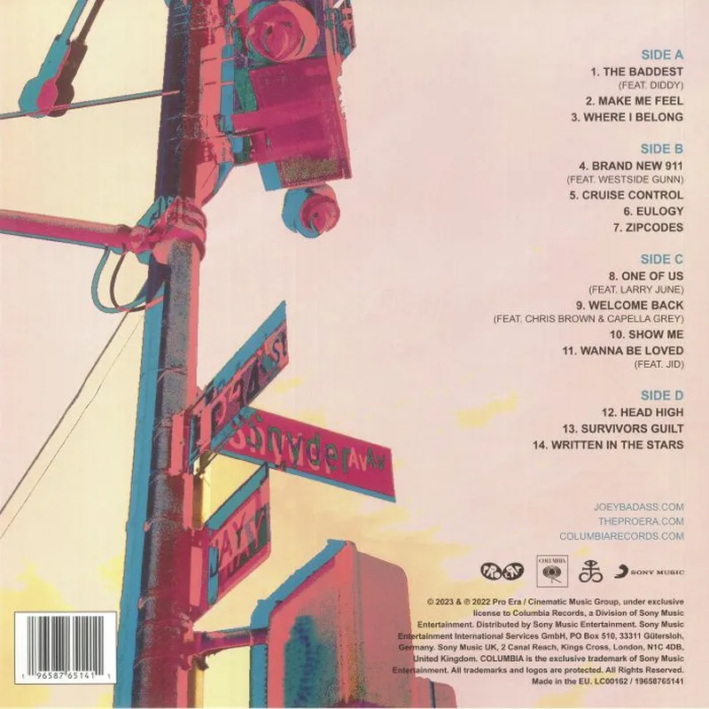 2000 2LP - Joey Bada
- AsfaltShop.pl 2000 2LP - Joey Bada
- AsfaltShop.pl