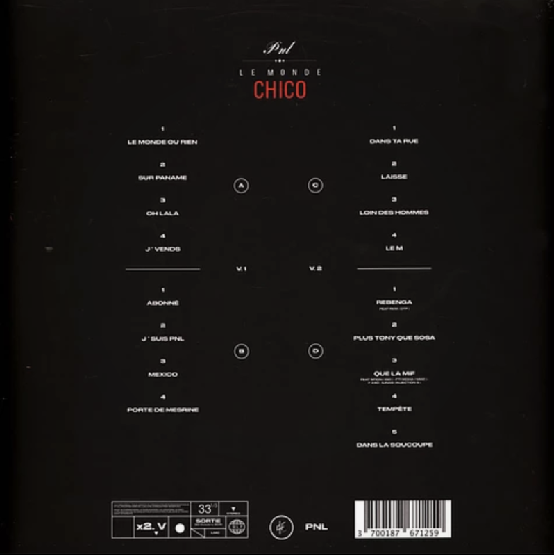 Le monde Chico Vinyl Record - PNL
