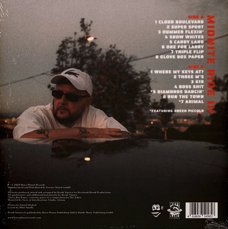 未開封 Brenk Sinatra / Midnite Ride III LP