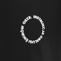 O.S.T.R. - Instrukcja Obsługi Świrów - czarna [t-shirt]