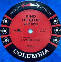 Miles Davis - Kind Of Blue (Blue Vinyl) [LP]