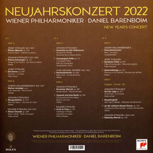 Daniel Barenboim / Wiener Philharmoniker - 3LP Daniel Barenboim / Wiener Philharmoniker - Neujahrskonzert 2022 / New Year