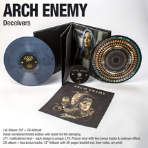 Arch Enemy - 2LP+CD Arch Enemy - Deceivers (Deluxe Multicolored Edition)