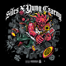 Siles & Yung Czarny - JOLLY RAGER CD + tees czarny [pakiet]